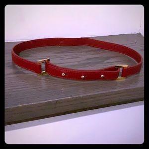 Elie Saab burgundy Women’s Belt